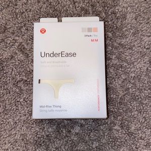 NWT/ in box Lululemon UnderEase Mid-Rise Thong 3 Pack